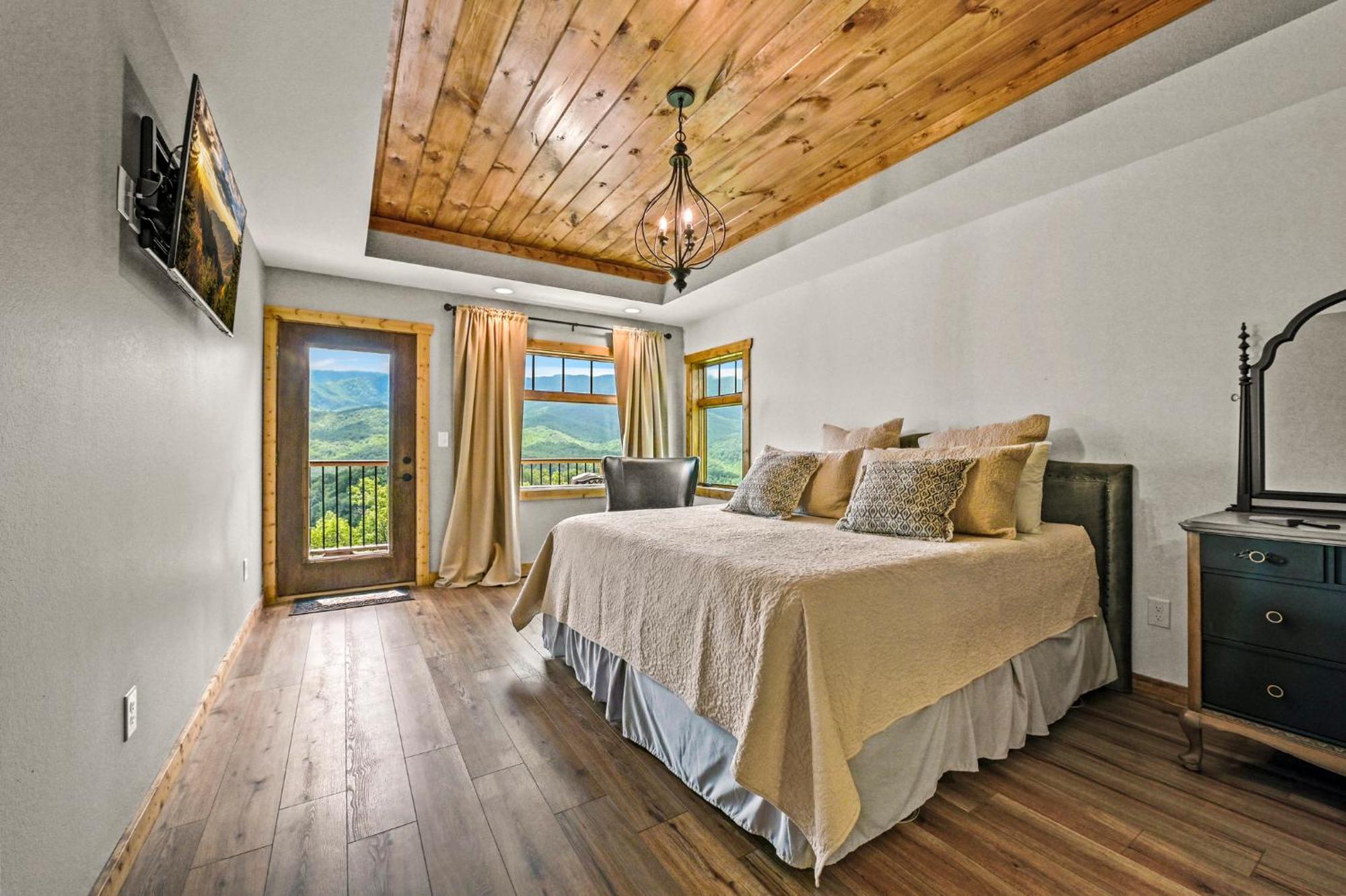 Mountain Soul By Stony Brook Cabins แกตลิงเบิร์ก ภายนอก รูปภาพ